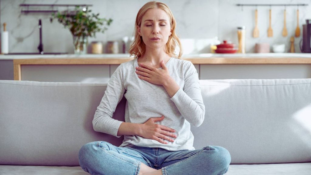 Breathing exercise used to manage fentanyl cravings during recovery