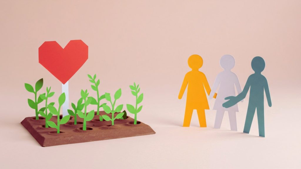 Symbolic illustration of growth, connection, and healing in recovery