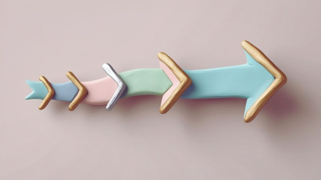 How Long Are Intensive Outpatient Programs? A Realistic Timeline 2 Arrows increasing in size to represent progress through an intensive outpatient program timeline